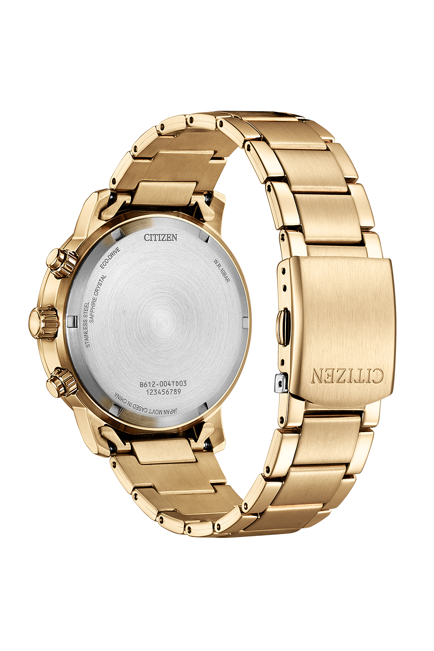 Citizen Eco-Drive Chronograph Pink Gold CA0843-89L