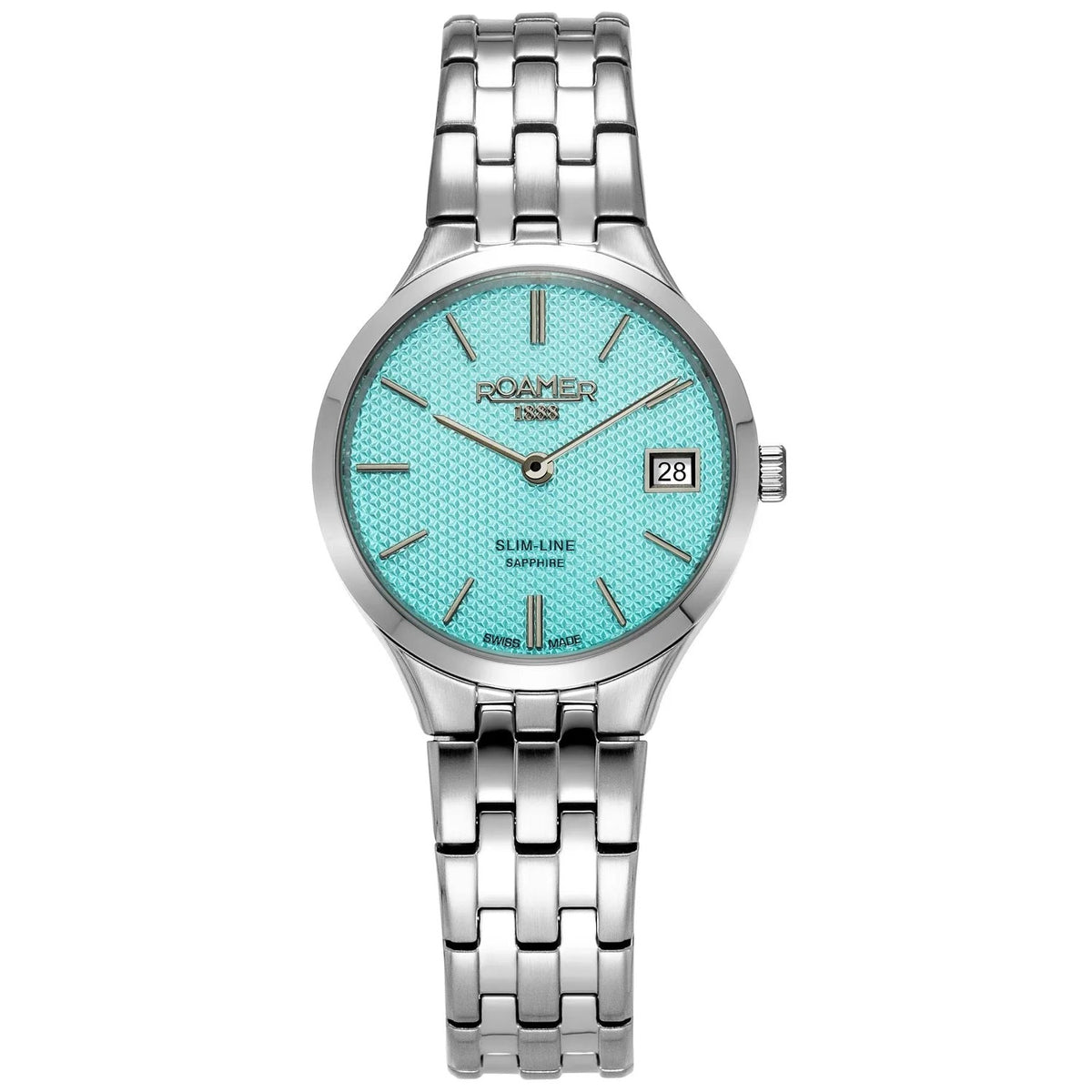Roamer Slim-Line Ladies Sky Blue Watch