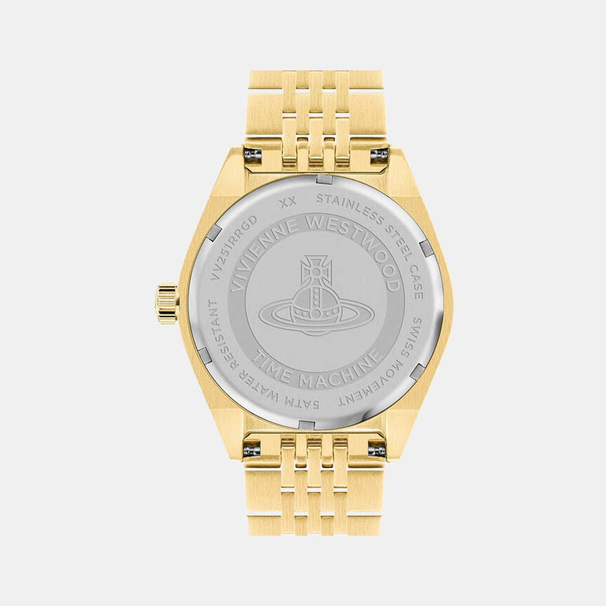 Vivienne Westwood Lady Sydenham 39mm Gold & Pink Watch, alternate view