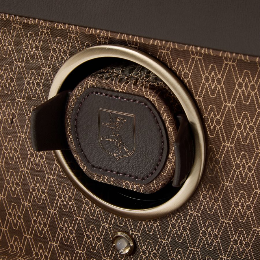 Wolf Earth Double Coffee Watch Winder 190406