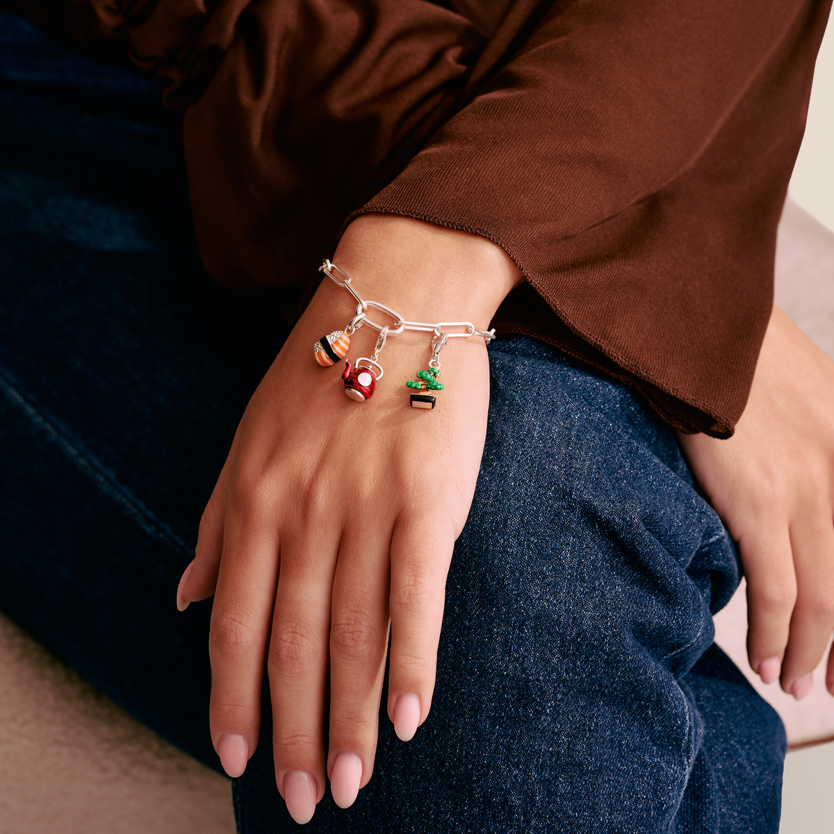 Thomas Sabo Connect Charm Pendant Sushi