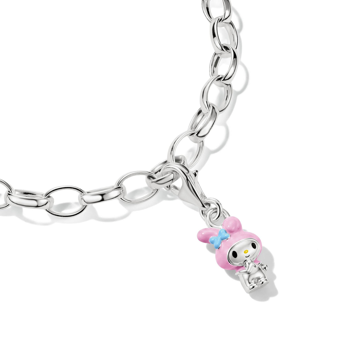 Thomas Sabo Hello Kitty My Melody Charm with Light Blue Bow, Silver-Plated CC2254M CC2254M view 3