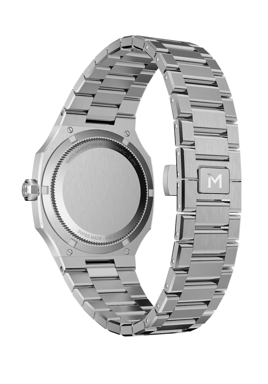 MAEN Manhattan 40 Green Dial No Date Automatic Watch M3.1.6