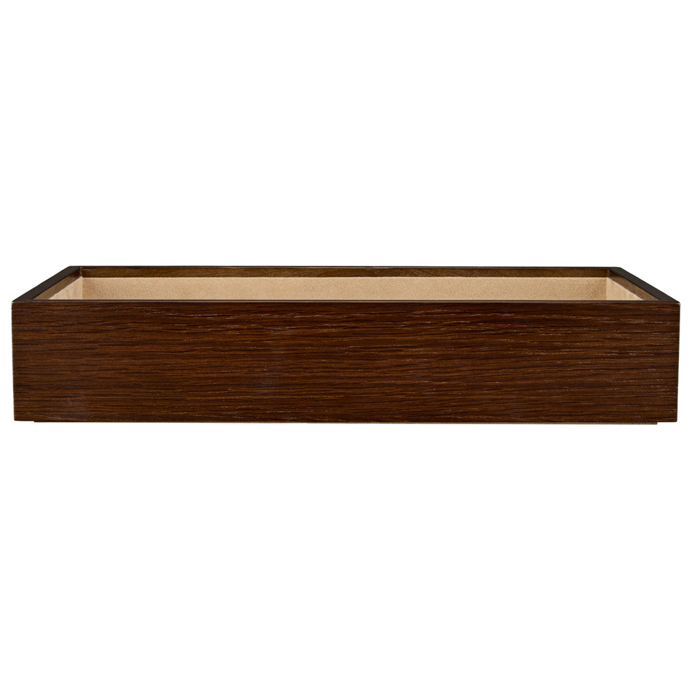 Wolf Vault Luxe Small Tray Chestnut 433012 front packshot