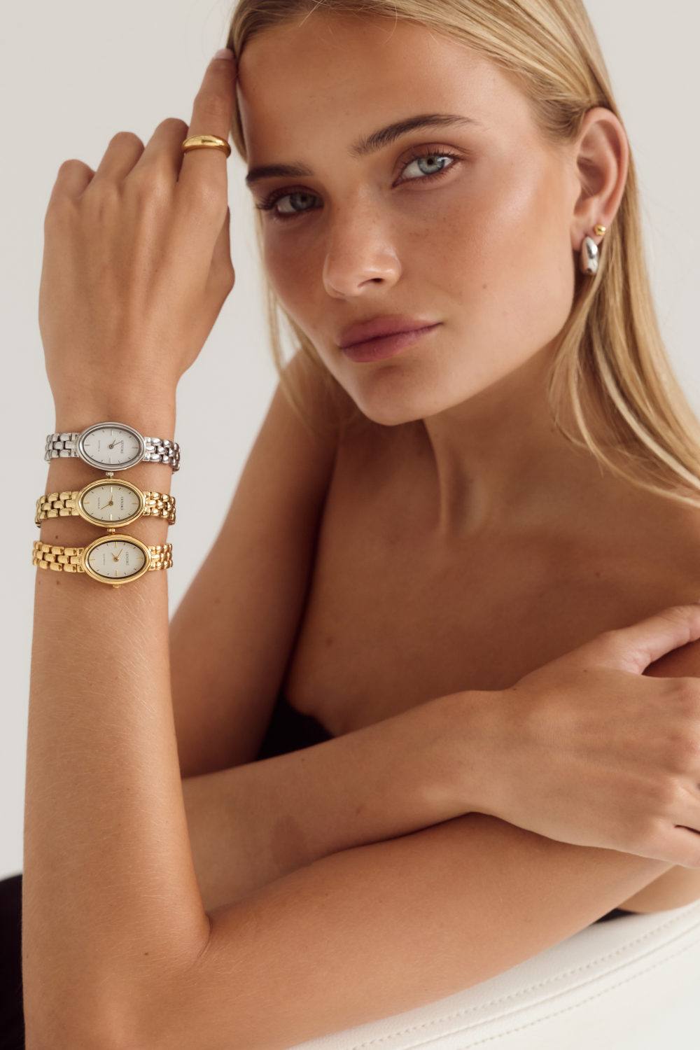 Cendré Phoebe Silver Dial Silver Women's Watch — view 11