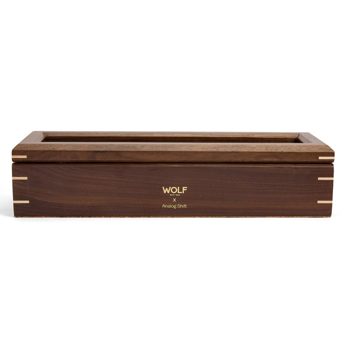 Wolf Analog/Shift Flatiron II 5-Piece Watch Box