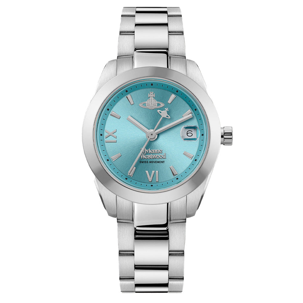 Vivienne Westwood Fenchurch Turquoise Dial Watch display picture 2