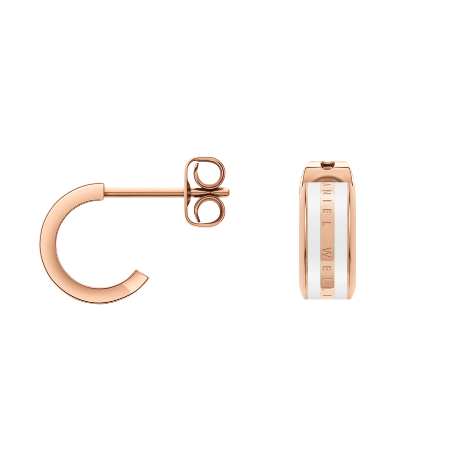 Daniel Wellington Emalie Rose Gold Earrings DW00400148