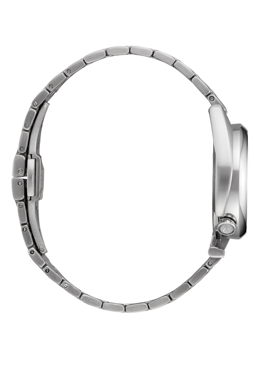 Nixon Eddy All Silver / Black Watch A1459-2871-00
