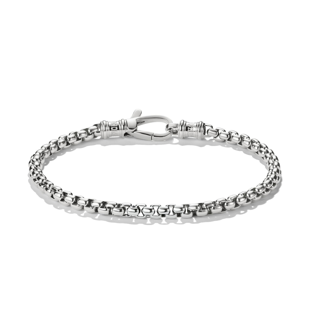 Thomas Sabo Stainless Steel Box Chain Bracelet 4mm TA2250S-16 front packshot