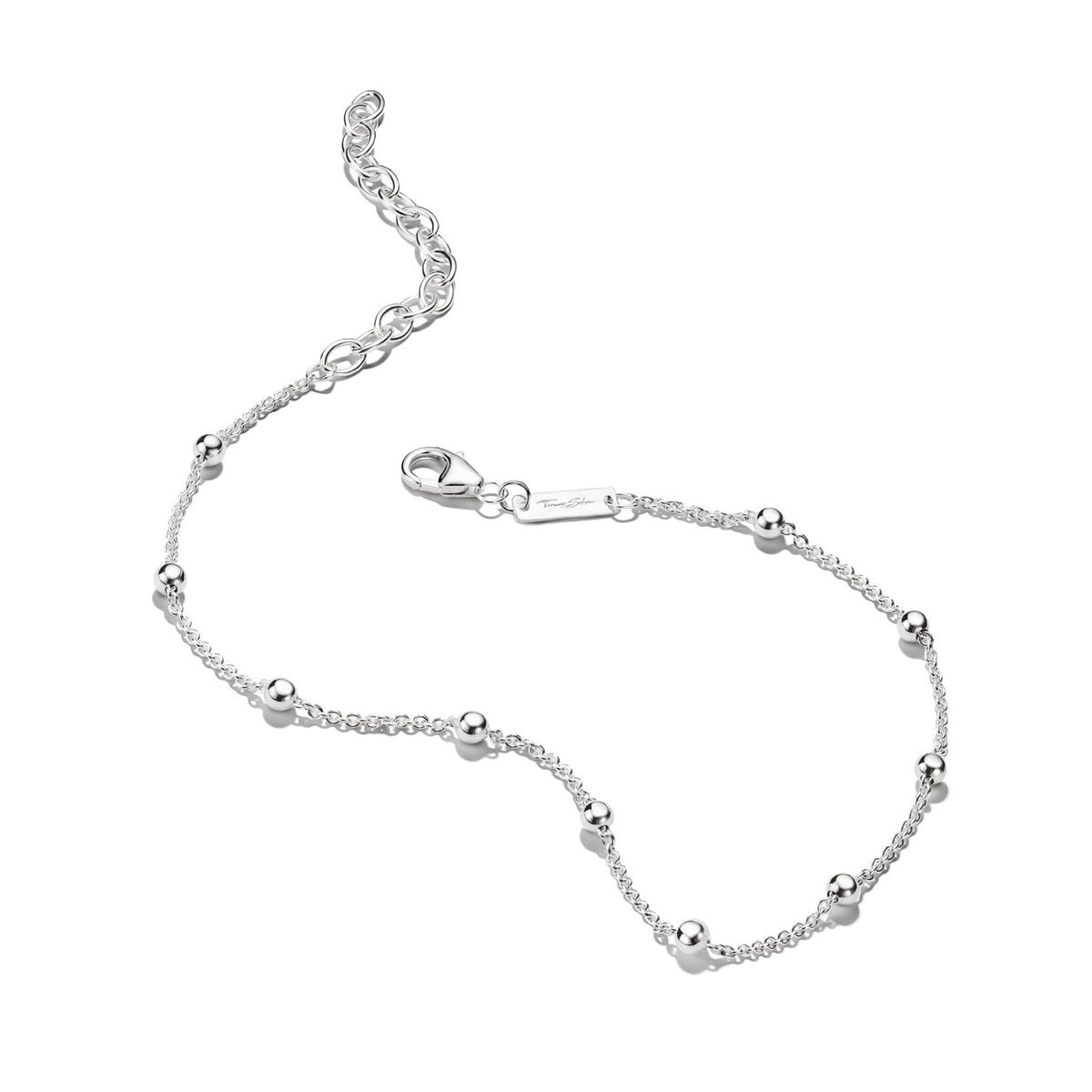 Thomas Sabo Anklet with Dots Silver