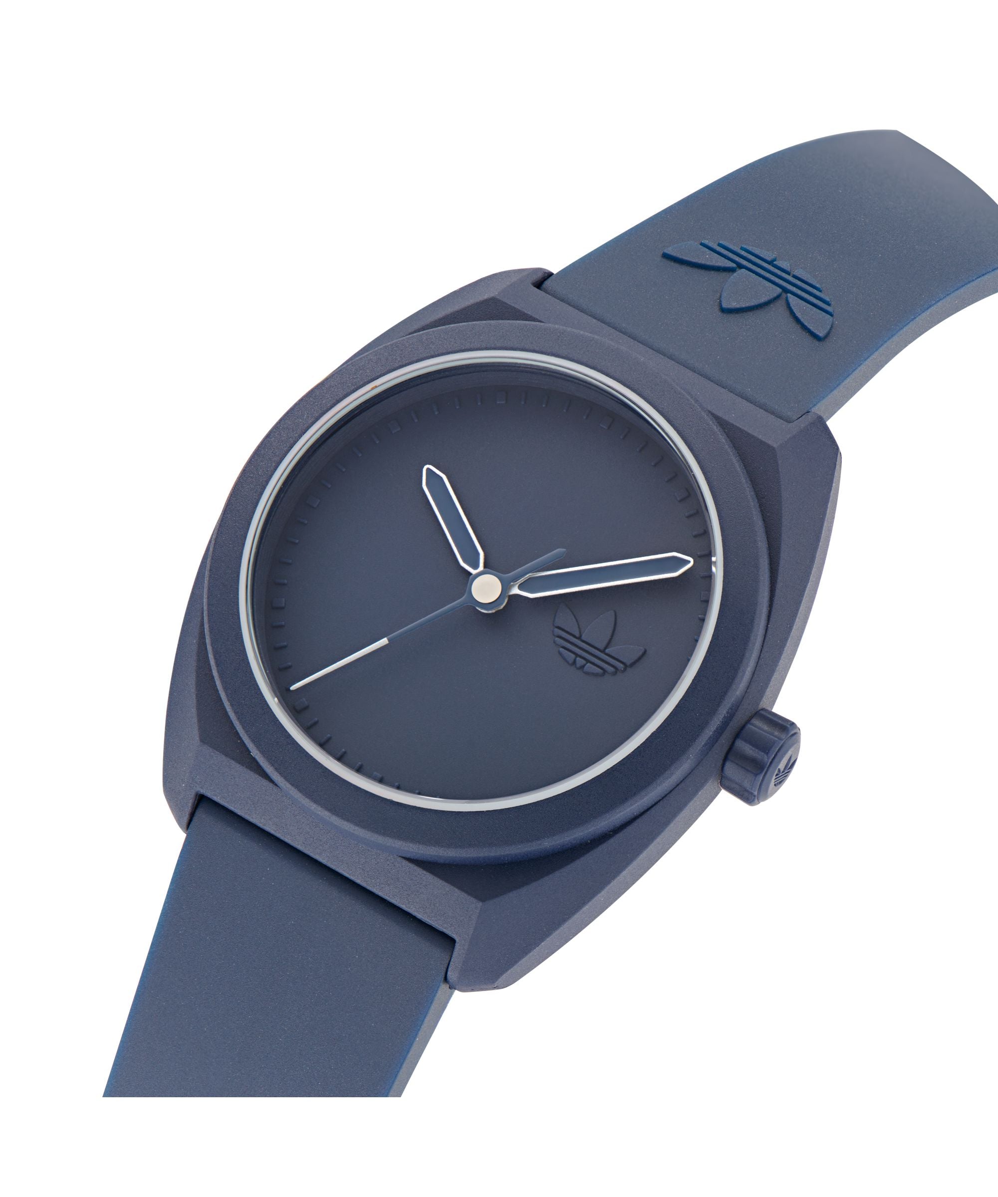 Adidas Project Three Blue Resin Strap Watch AOST24051