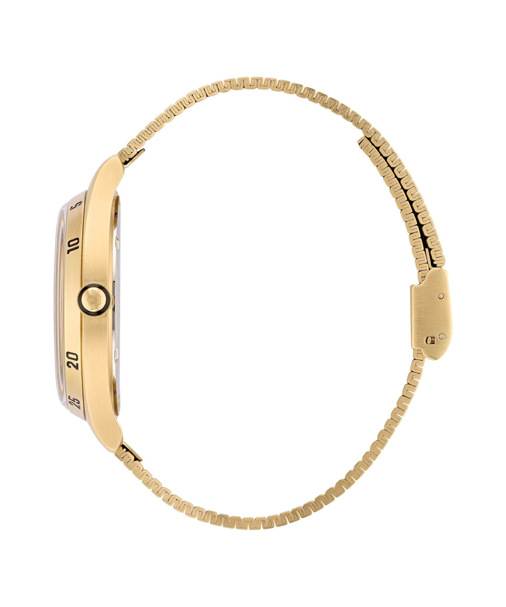 Adidas Code Four 42mm Black Dial Stainless Steel Watch AOSY22526