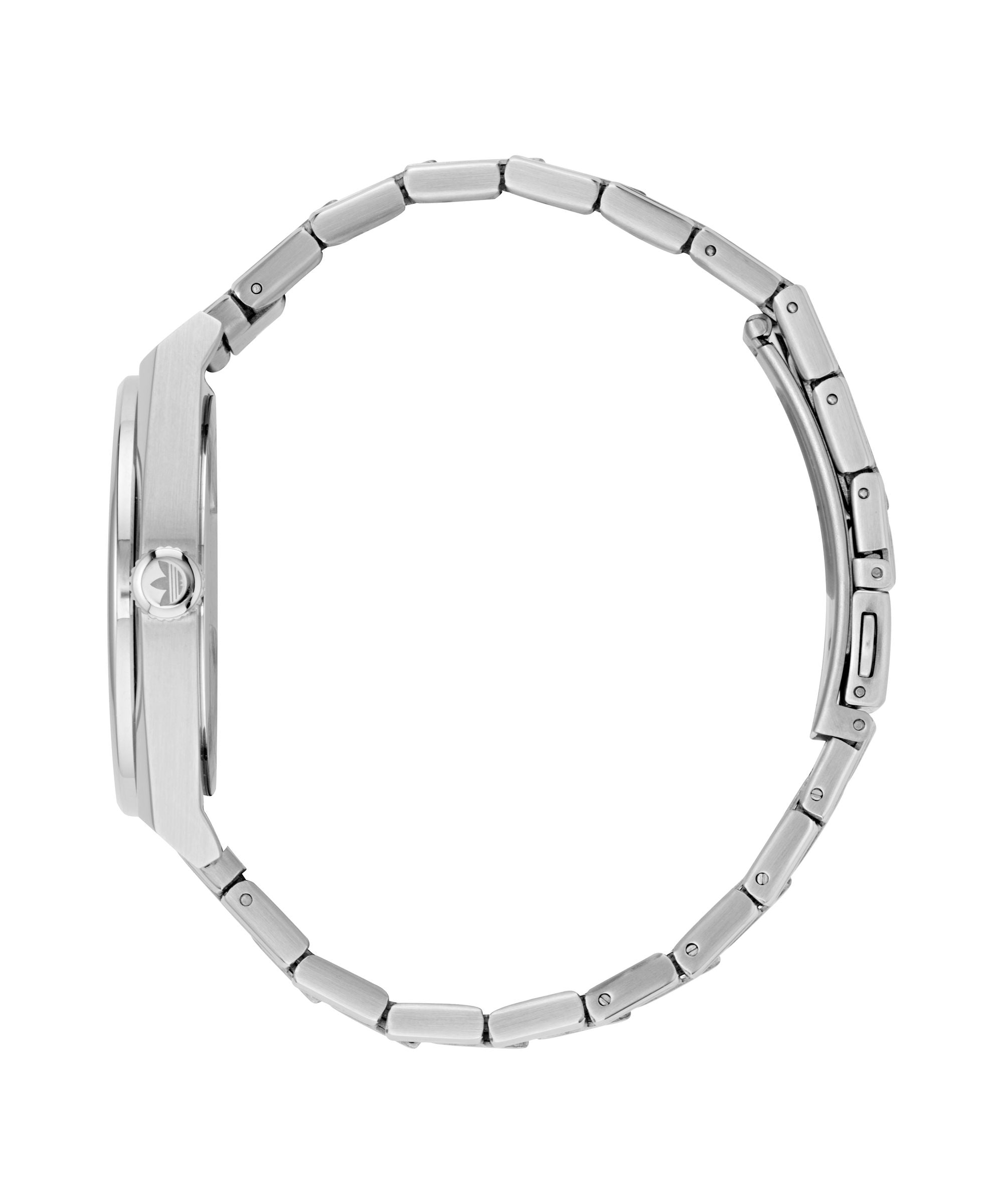 Adidas Code Five 40mm Green Dial Stainless Steel Watch AOSY23540