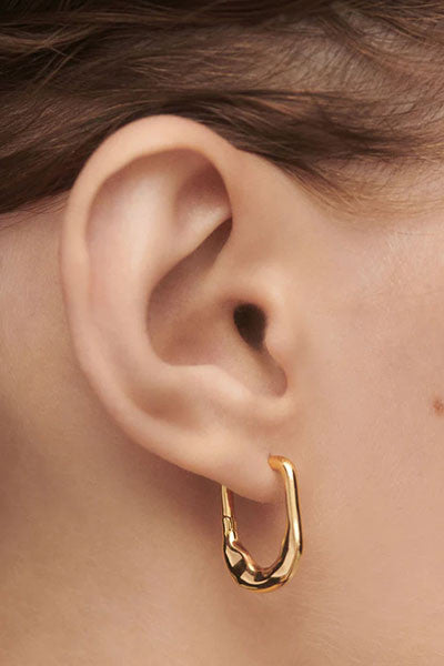 PDPAOLA Magma Hoop Earrings