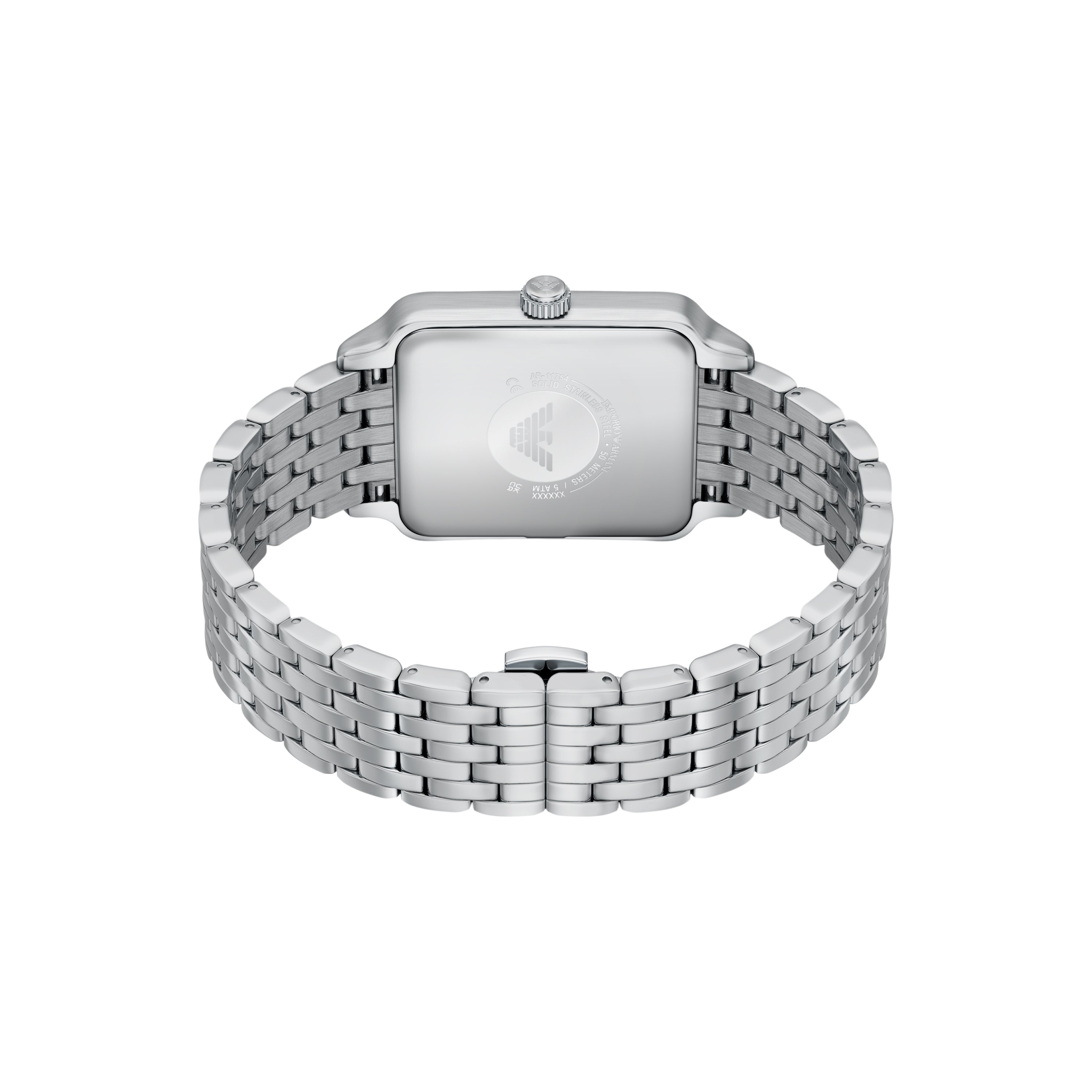 Emporio Armani Quartz 3-Hand Display Men's Watch AR11754 Stainless Steel