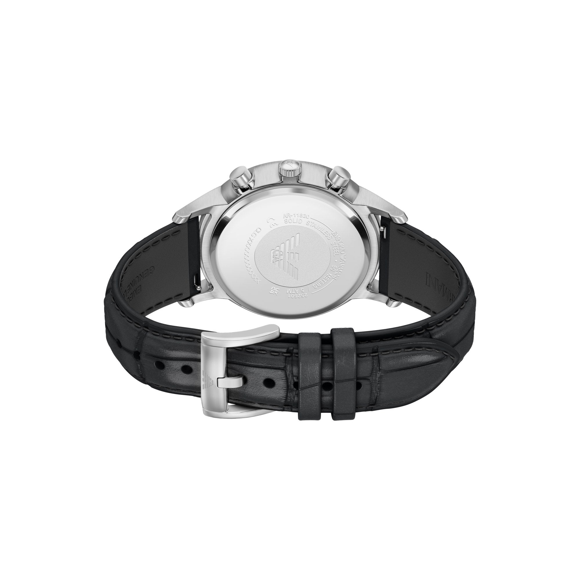 Emporio Armani men's watch, black dial (view 5)