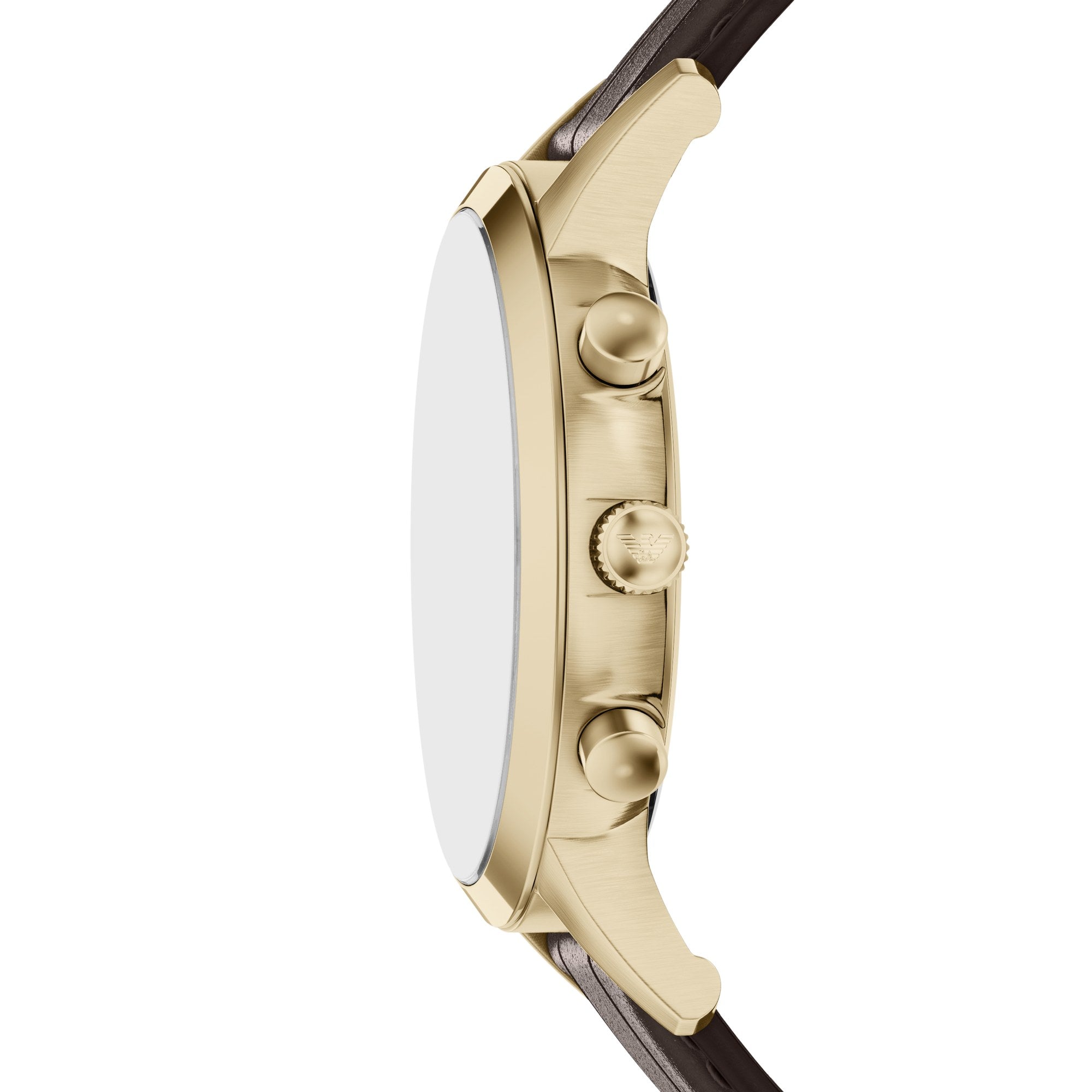 Emporio Armani men's watch, brown dial (view 4)