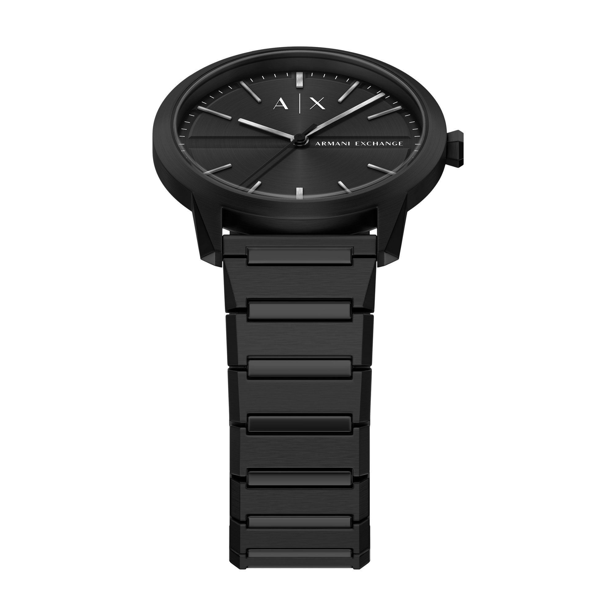 Armani Exchange men's watch, black dial (view 2)