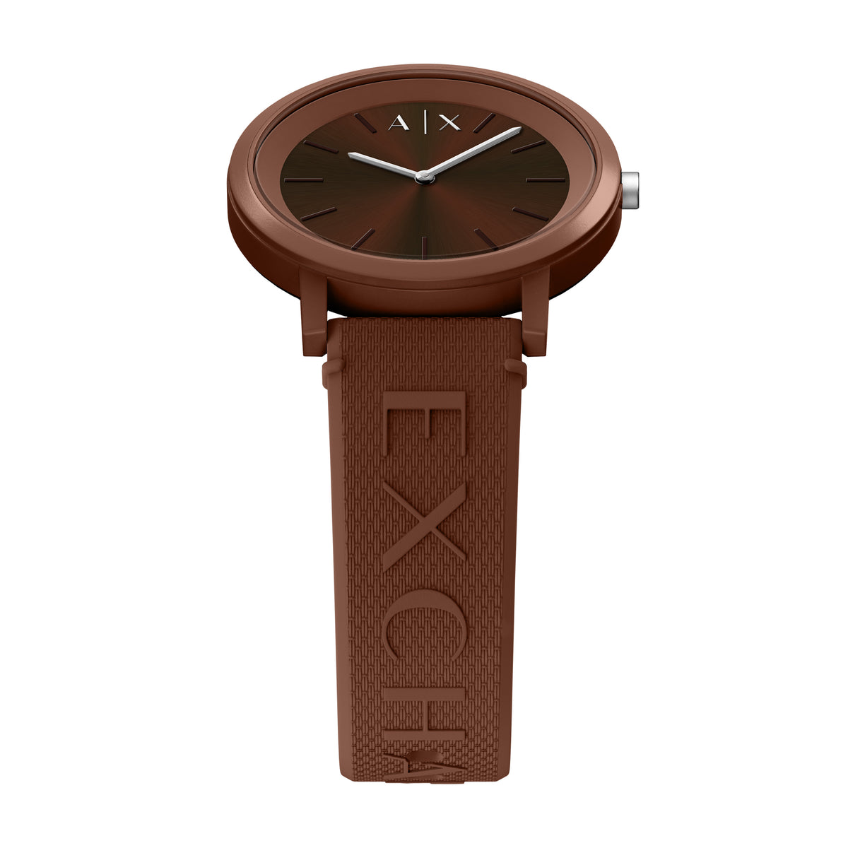 Armani Exchange Red Silicone AX2874 side view