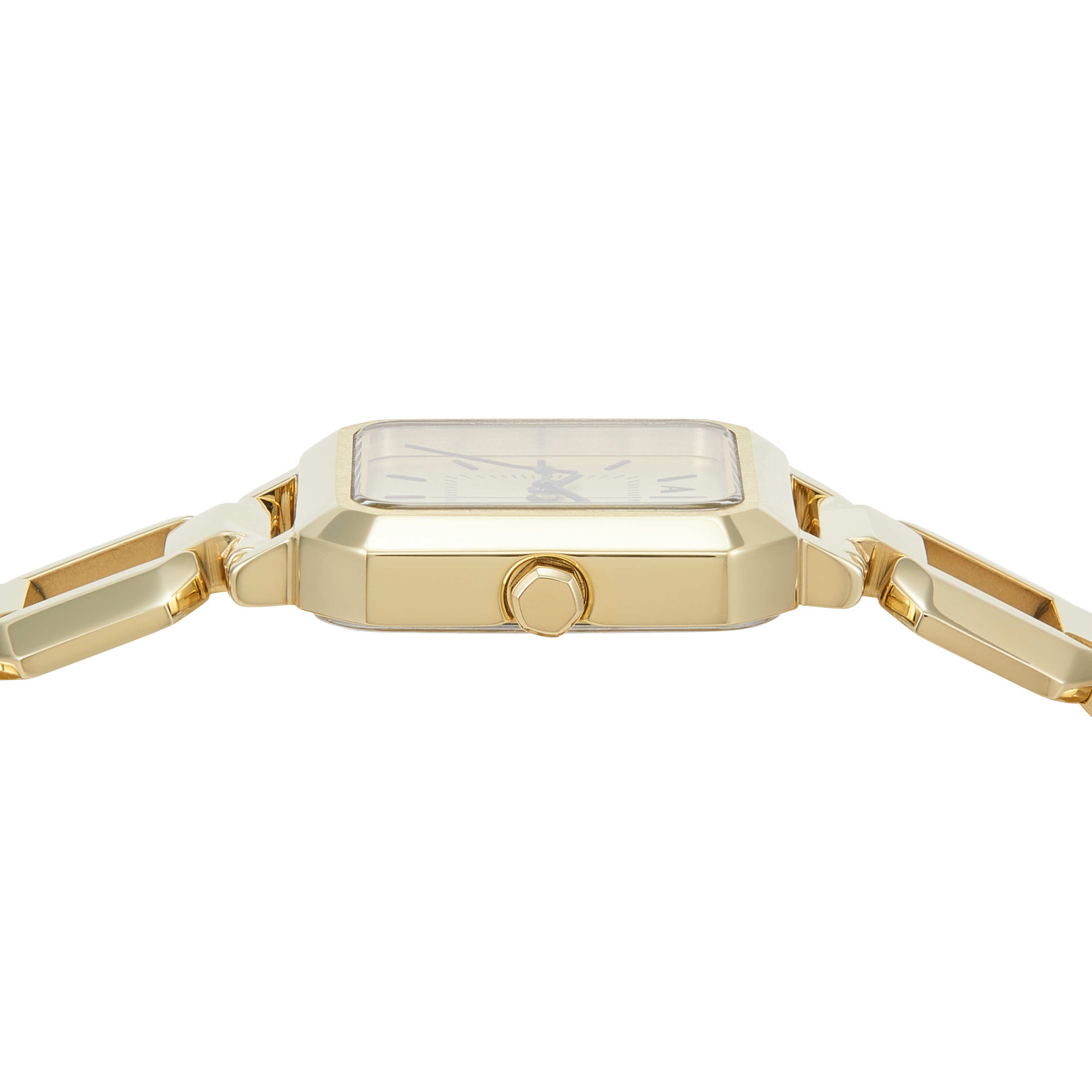Armani Exchange Gold Dial Stainless Steel Watch AX5721