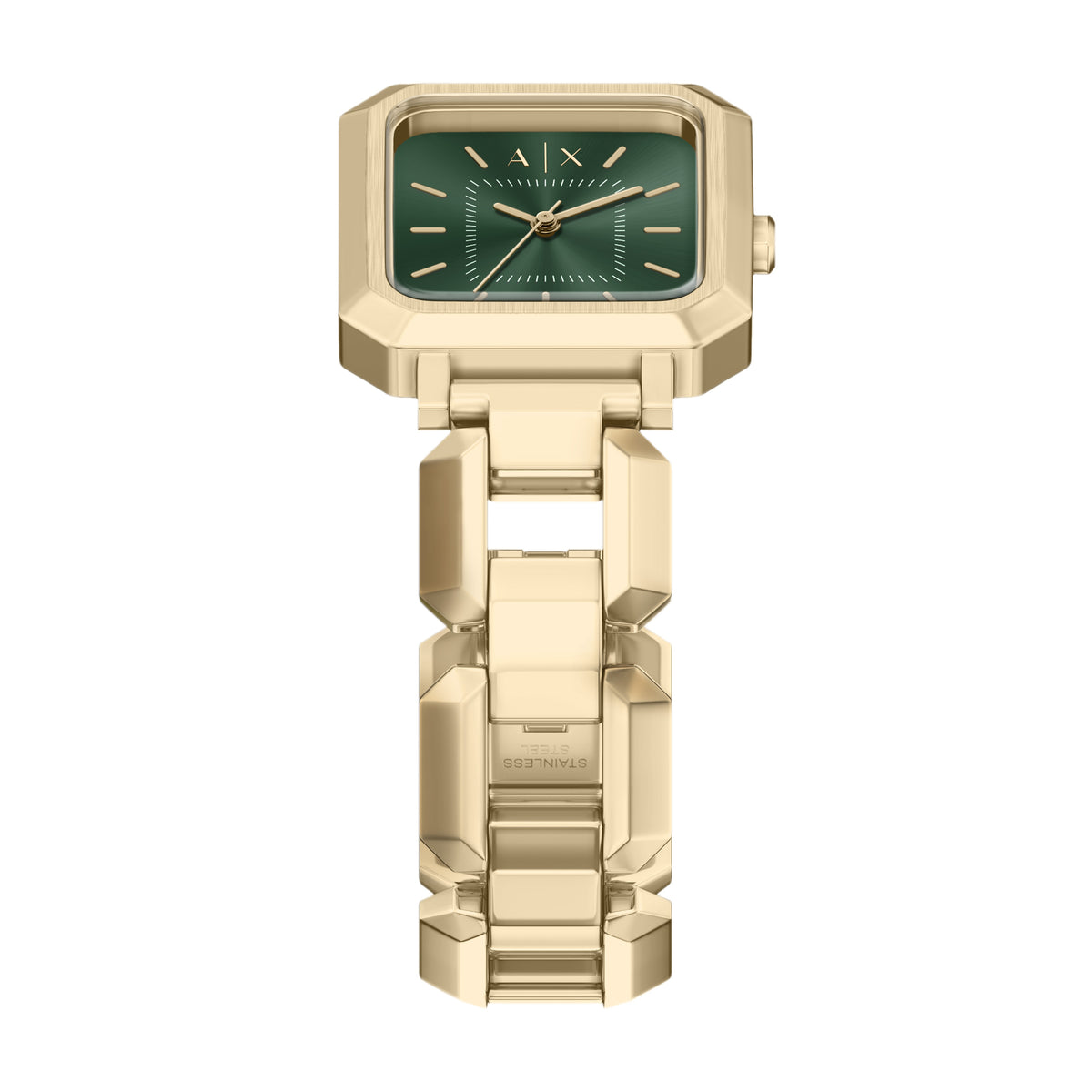 Armani Exchange Rectangular Green AX5740 side view