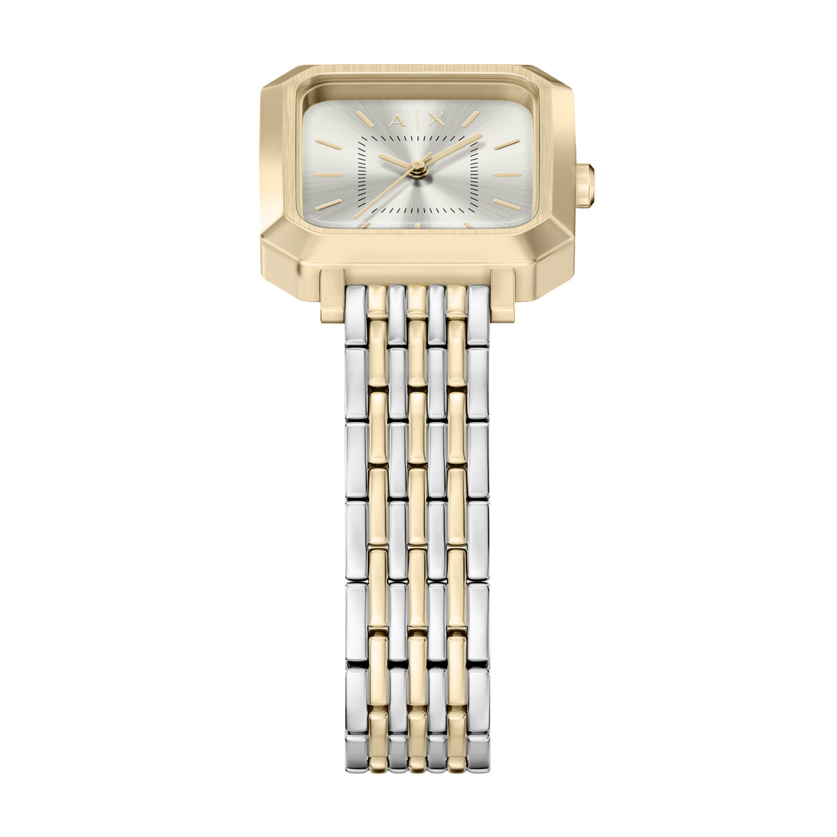 Armani Exchange Rectangular Two-Tone AX5741 side view