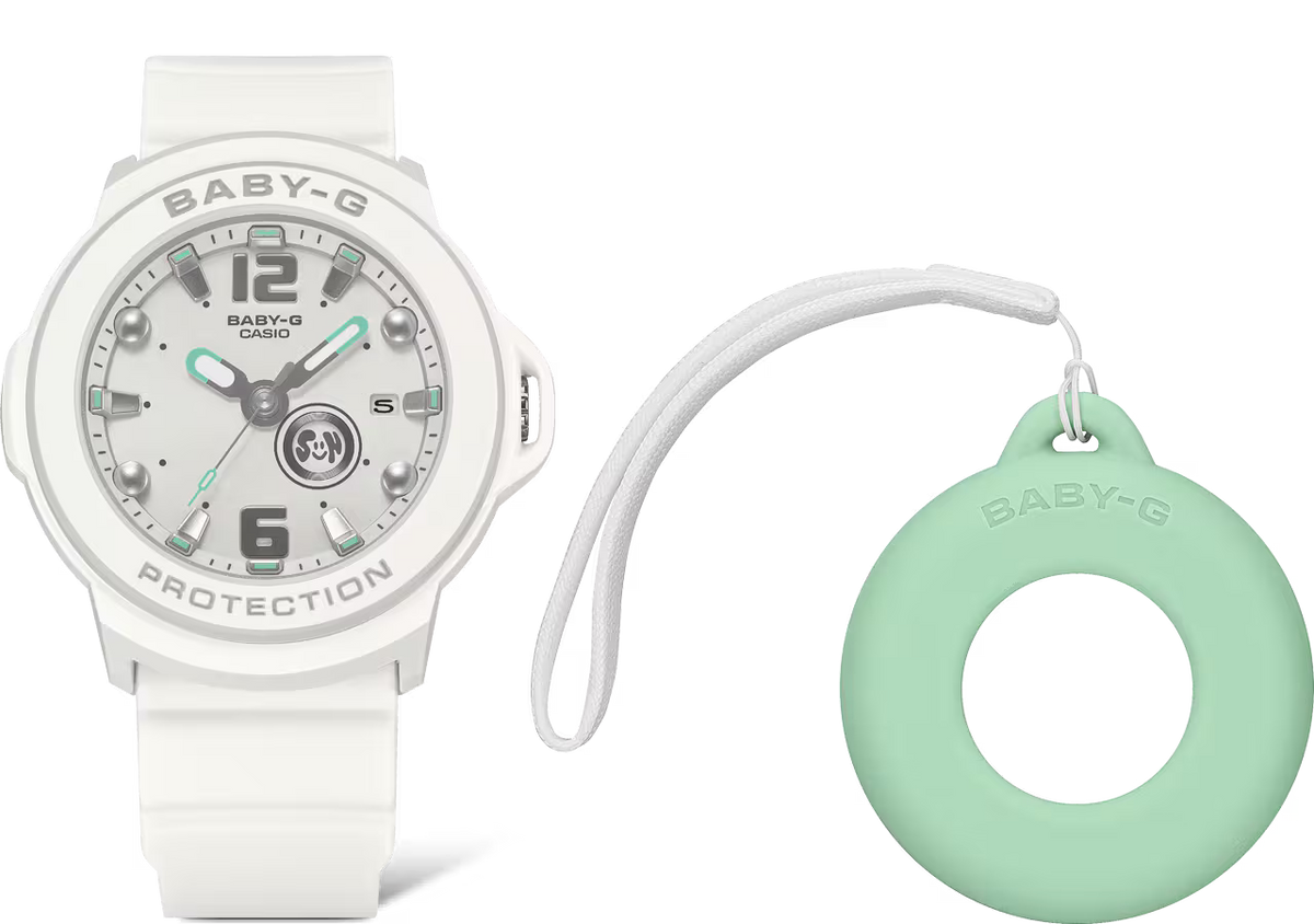 Baby-G +Plus White Analog Women's Watch BGA15K-7A