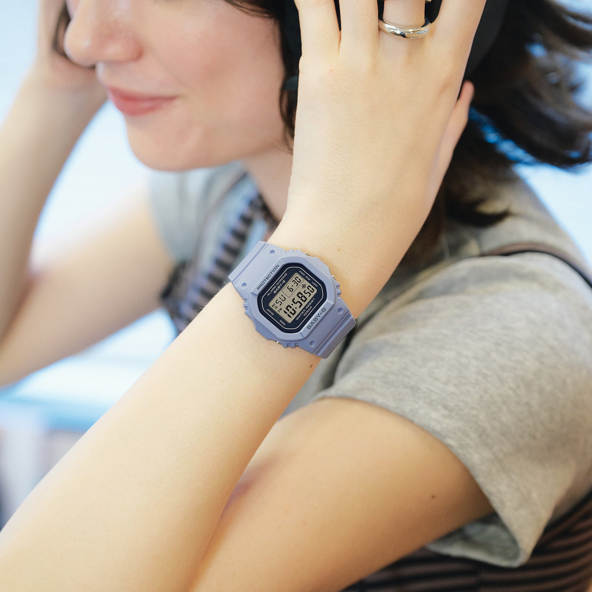 Baby-G Digital Blue Resin Band Watch BGD565FG-2B