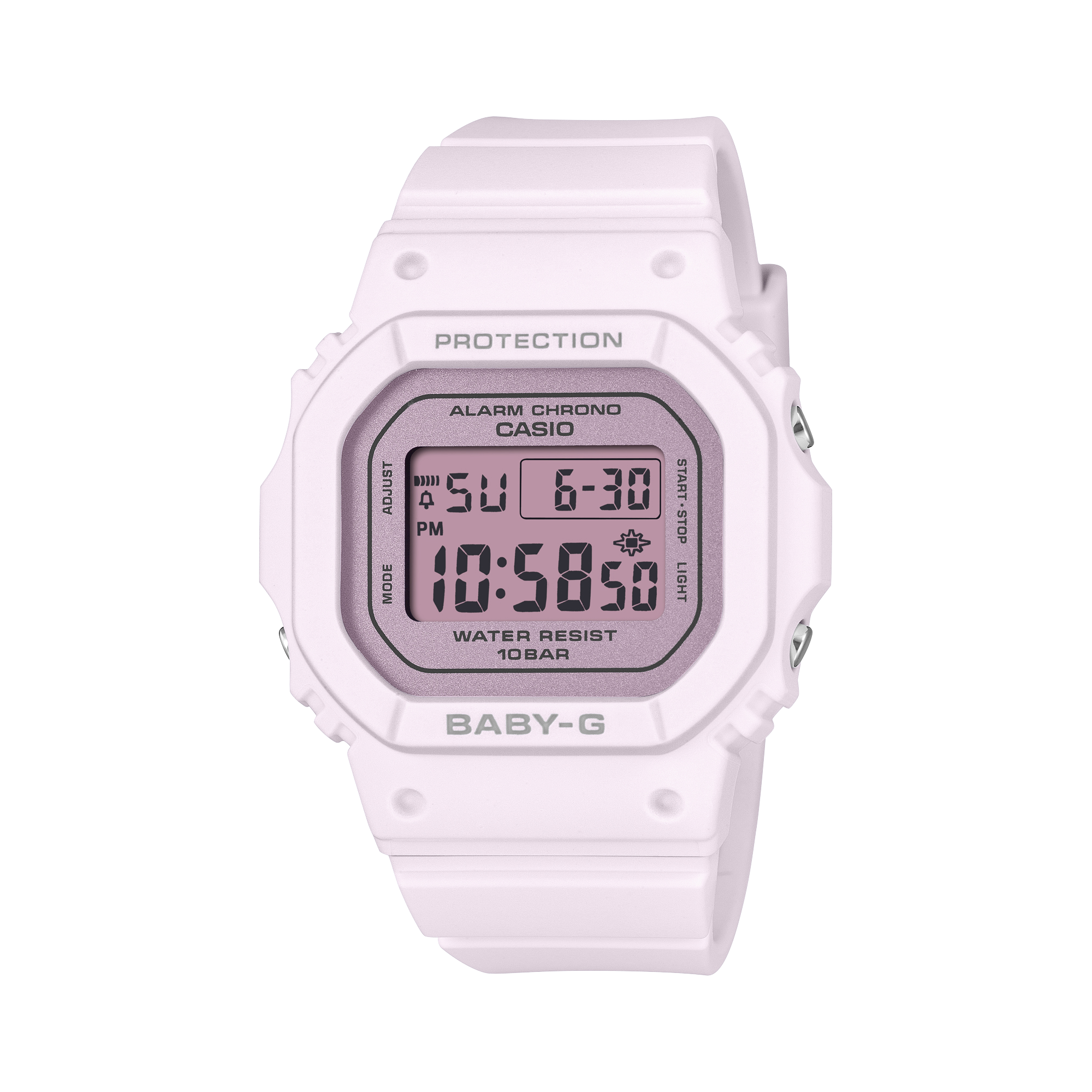Casio Baby-G BGD565SC-4B pink women's digital watch