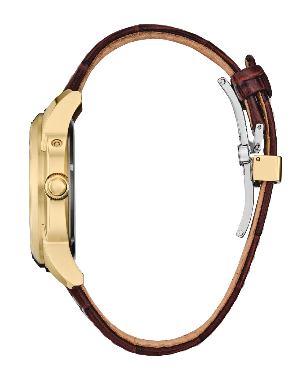 Citizen Calendrier Moonphase Beige Dial Brown Leather Watch BU0082-06P
