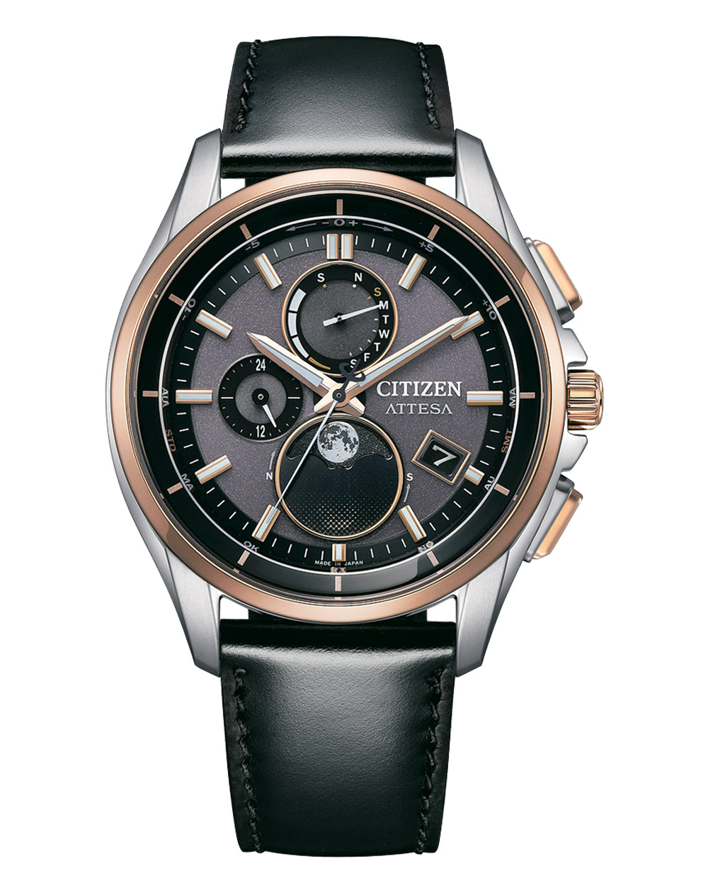 Citizen Attesa Eco-Drive Moon Phase BY1004-17X