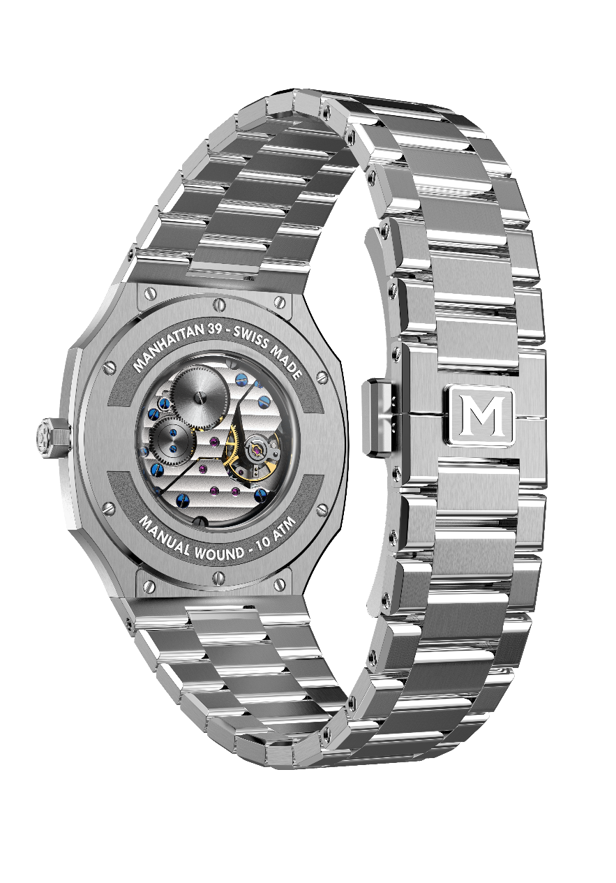 MAEN Manhattan 40 Green Dial Date Automatic Watch M3.1.5