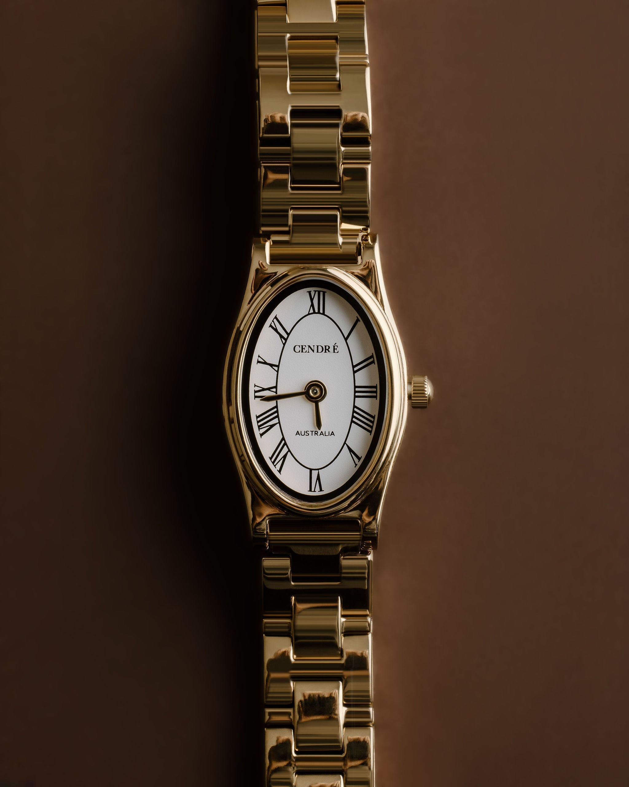 Cendré Emmeline White Dial 18K Gold Women's Watch — view 6