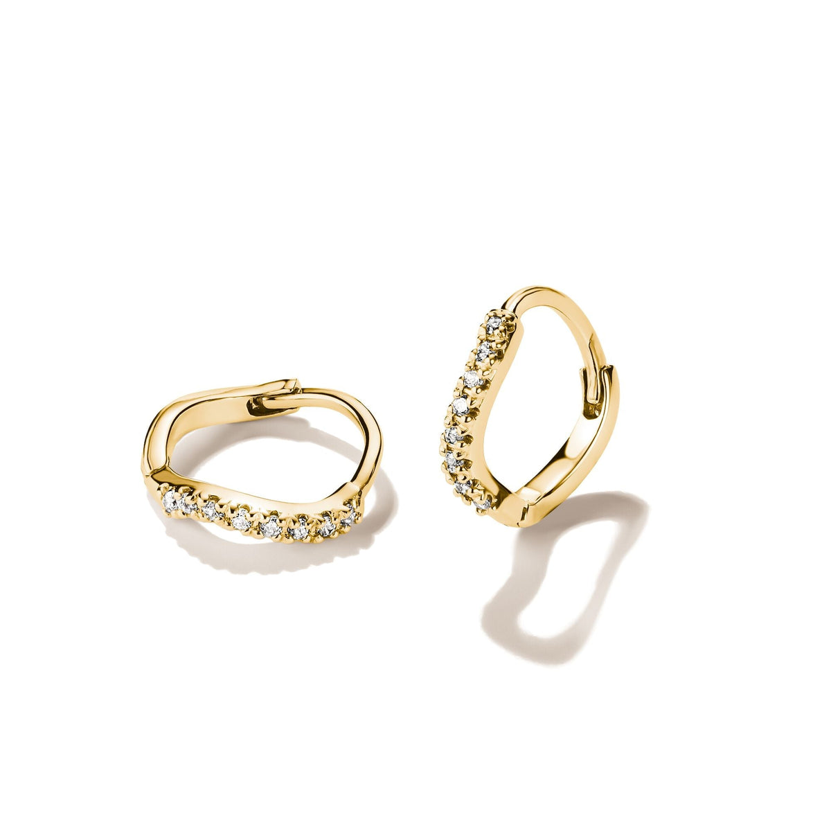 Thomas Sabo Hoop earrings with zirconia TCR775MY TCR775MY view 5