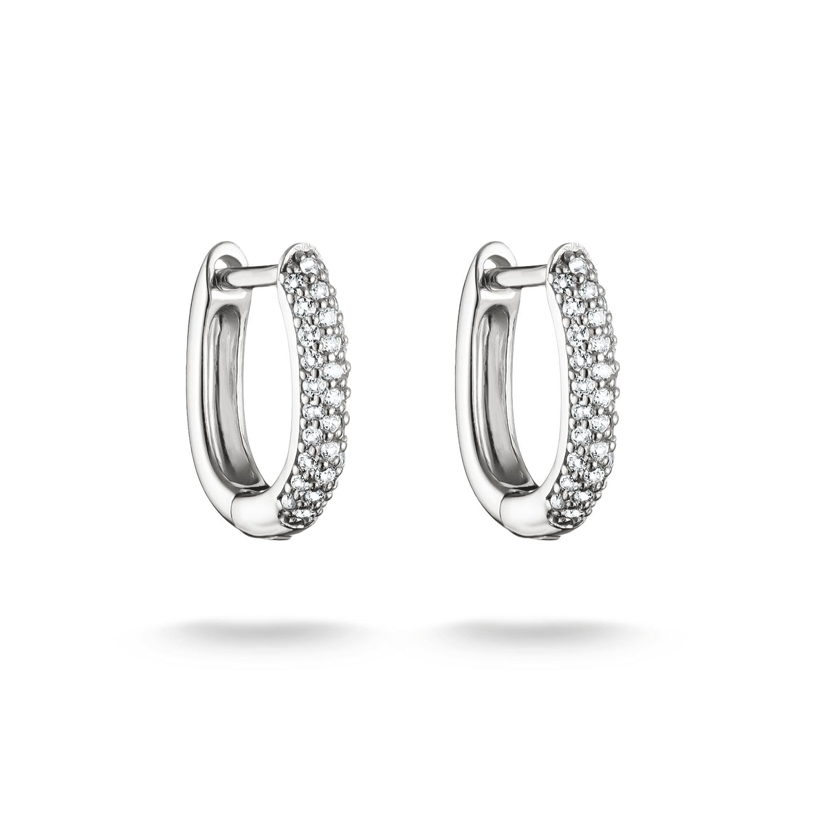 Thomas Sabo Hoop earrings with zirconia TCR779 TCR779 front packshot