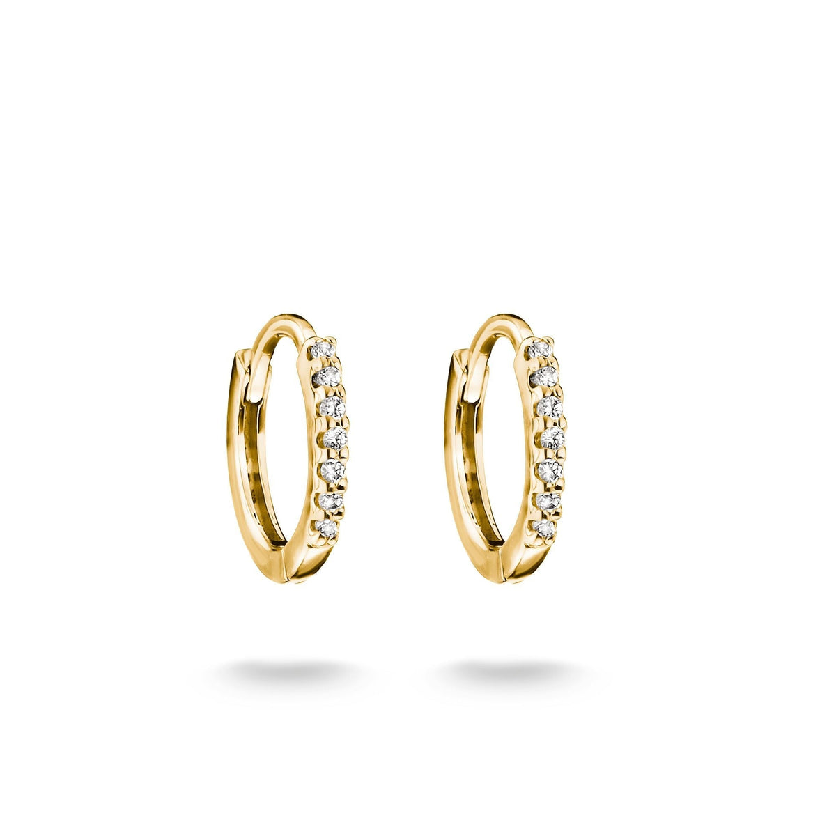 Thomas Sabo Hoop earrings with zirconia TCR780MY TCR780MY front packshot