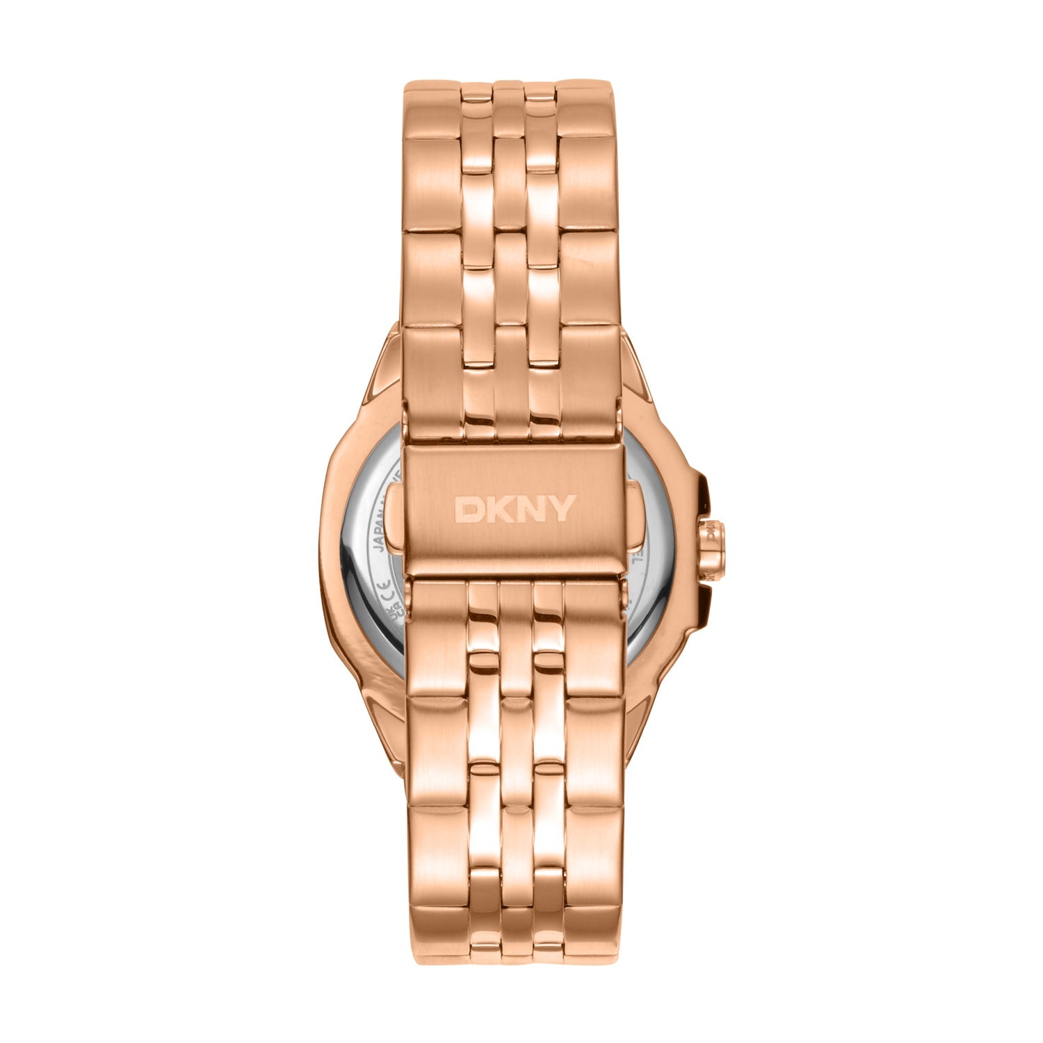 DKNY Brooklyn Midi Rose Gold 34mm Stainless Steel Womens Watch
