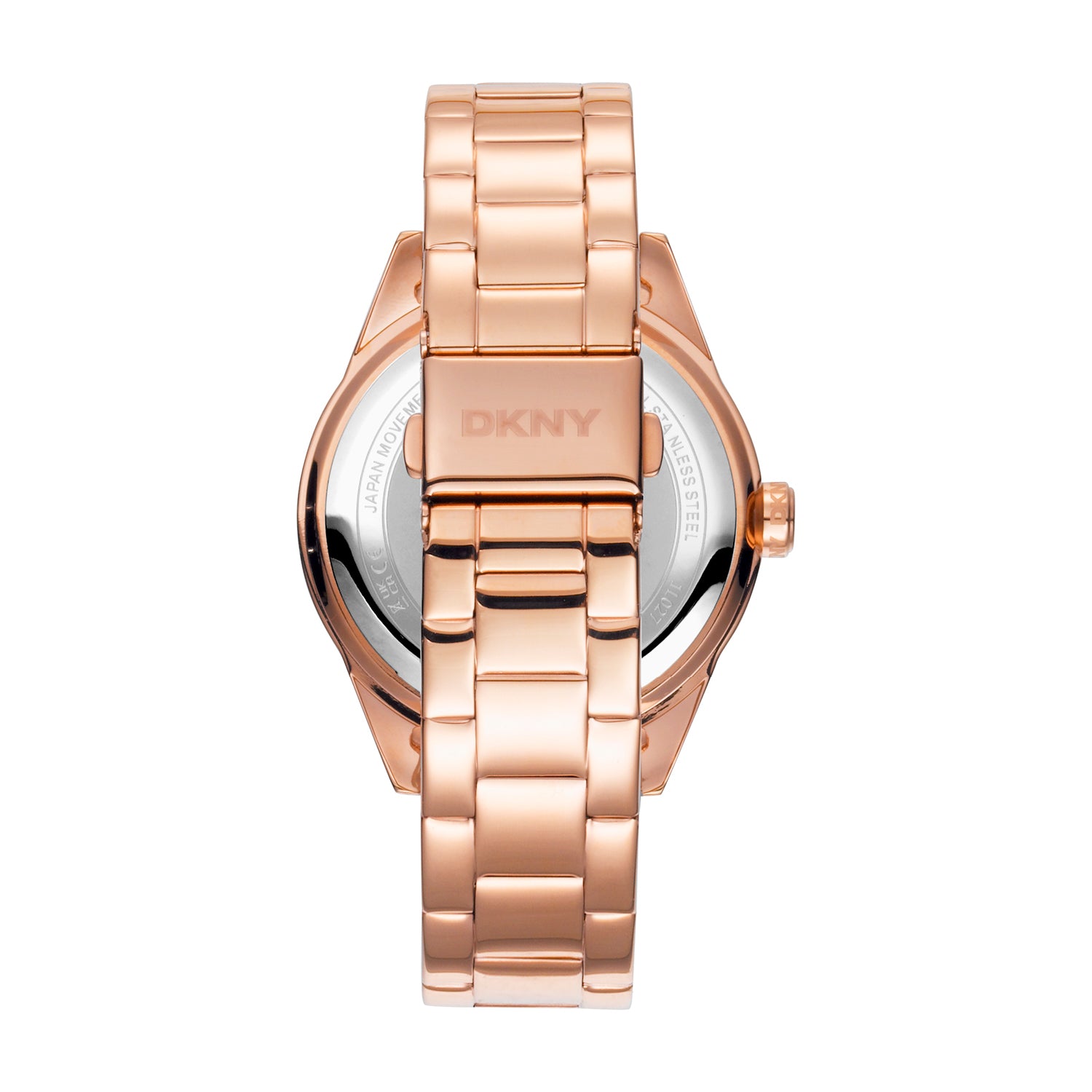 DKNY Nolita Multi Glitz Rose Gold Dial Stainless Steel Watch DK1L027M0065