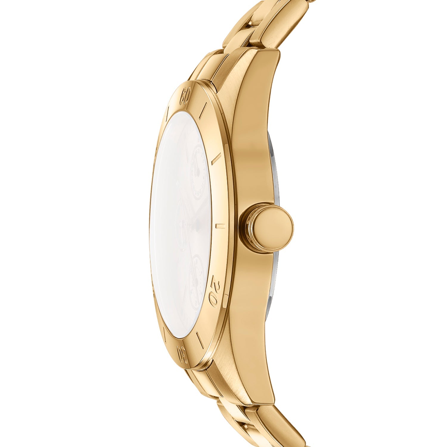 DKNY Gold Stainless Steel 38mm Nolita Sport Watch for Women