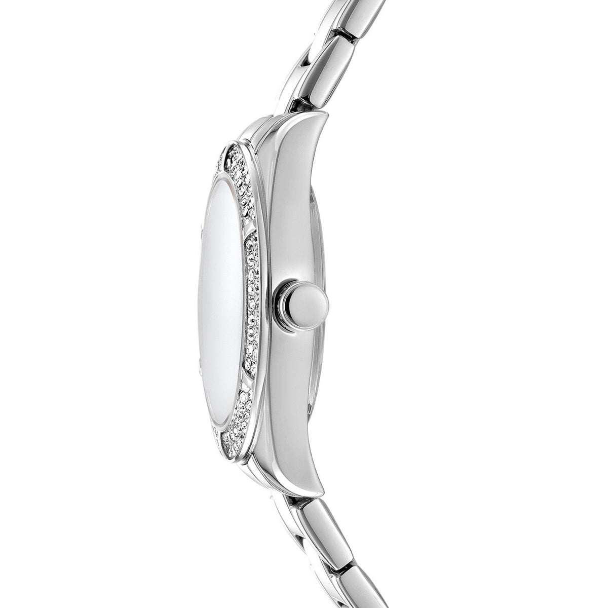 DKNY Evening Silver 30mm Pink Dial Womens Watch DK1L107M0045