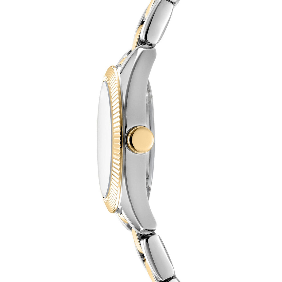 DKNY Mini Two-Tone 23mm Gold Dial Womens Watch DK1L125M0045