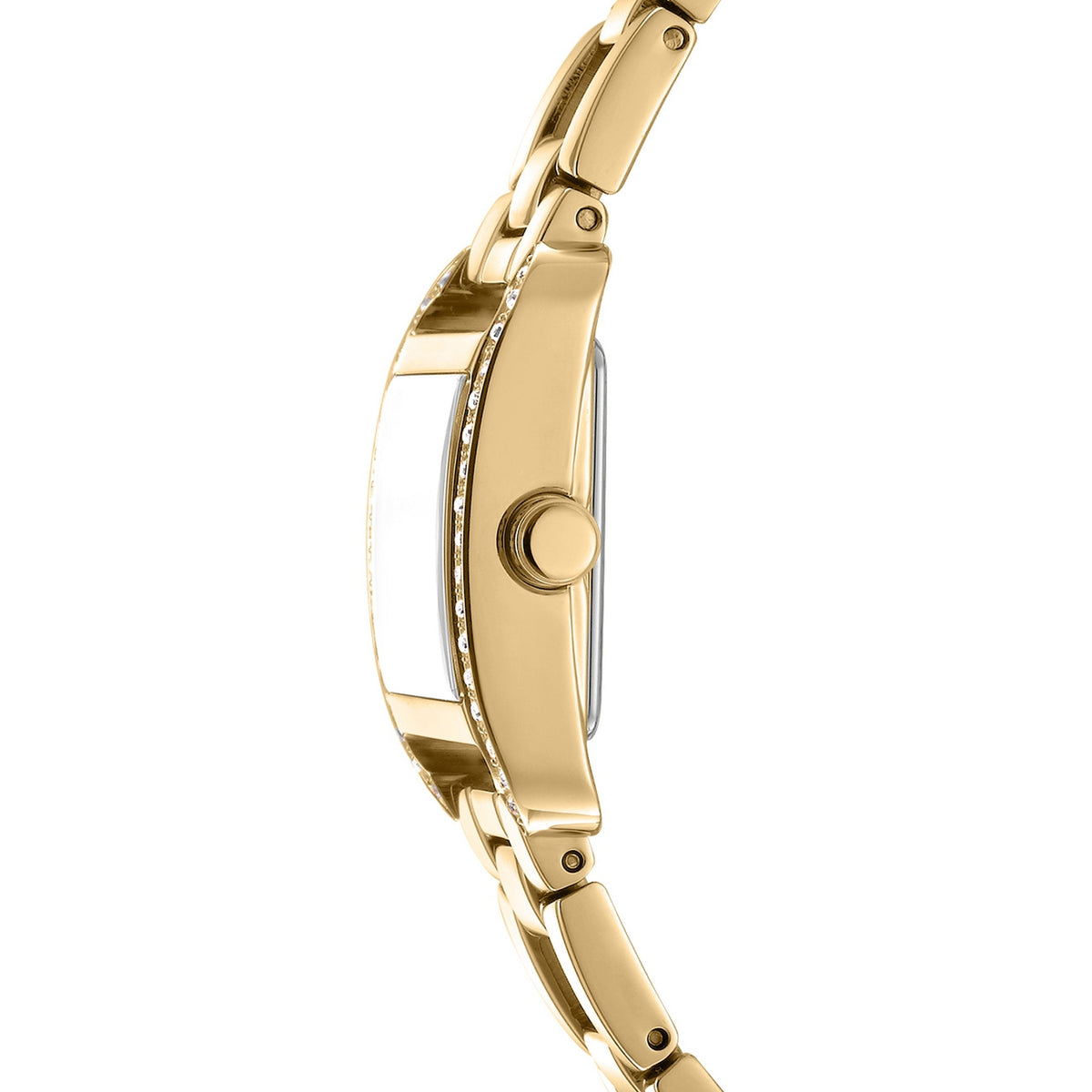 DKNY Mini Gold 21x27mm Womens Watch + Gold Bracelet DK1L143M0035