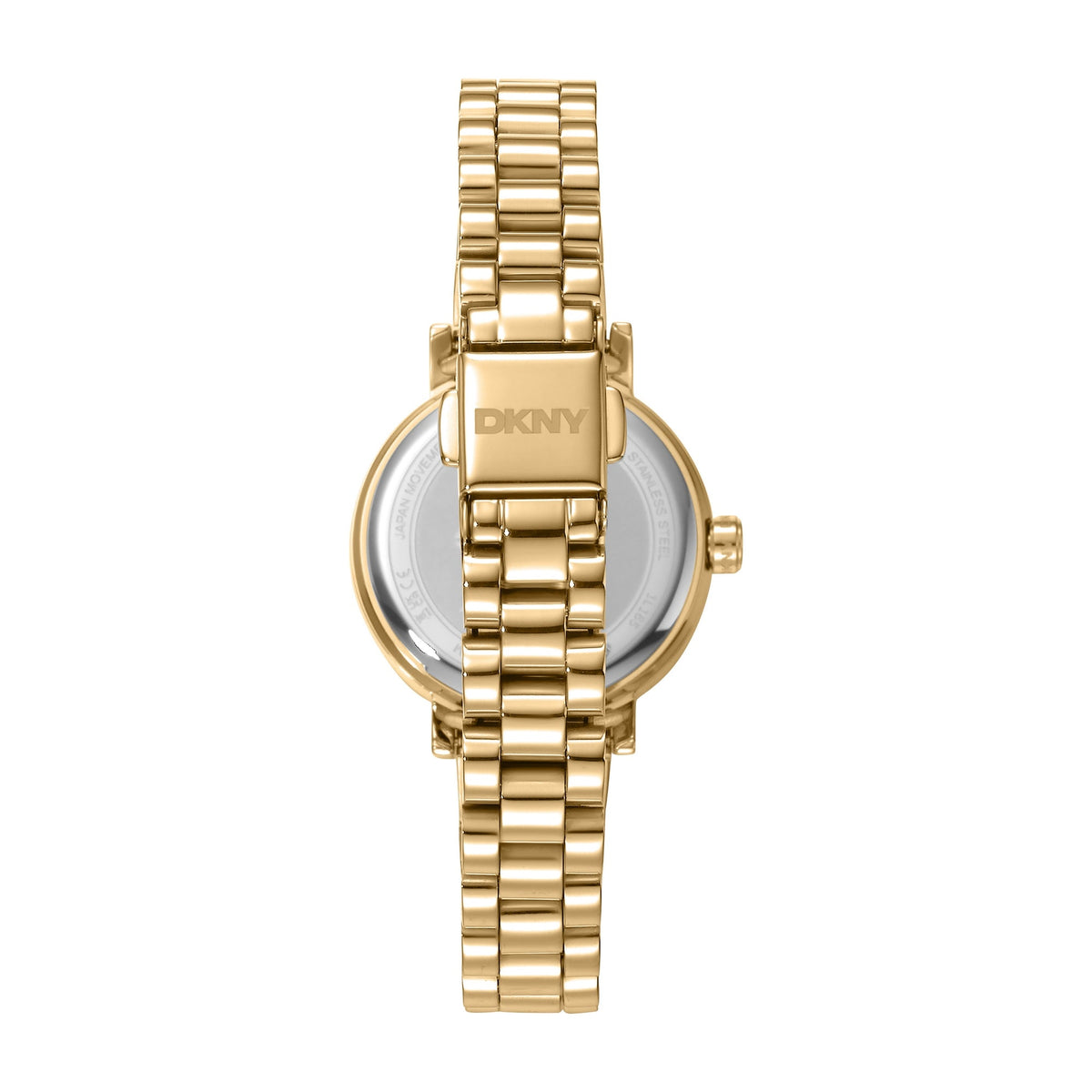 DKNY Essentials Gold 28mm Womens Watch + Gold Bracelet DK1L165M0065