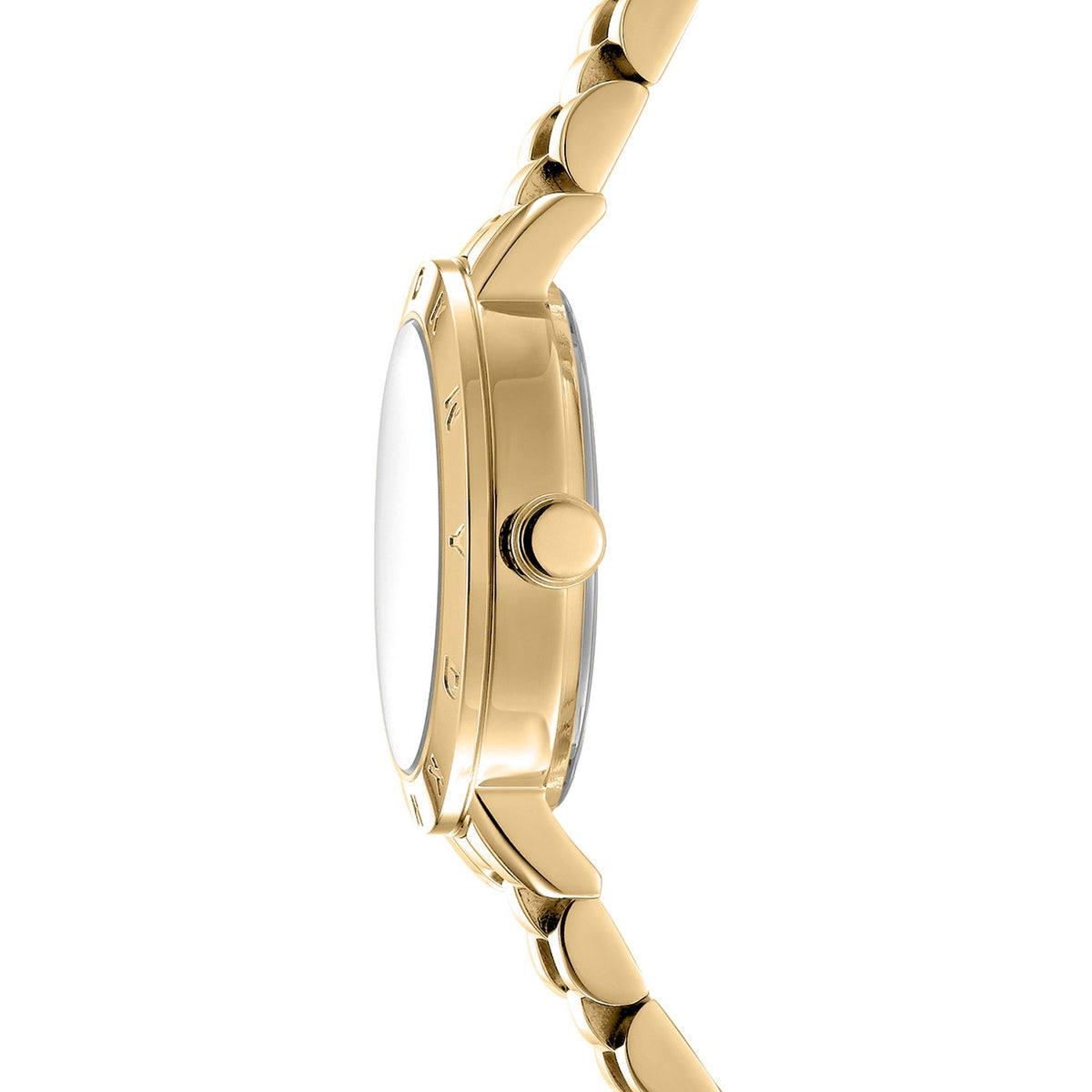 DKNY Essentials Gold 28mm Womens Watch + Gold Bracelet DK1L165M0065