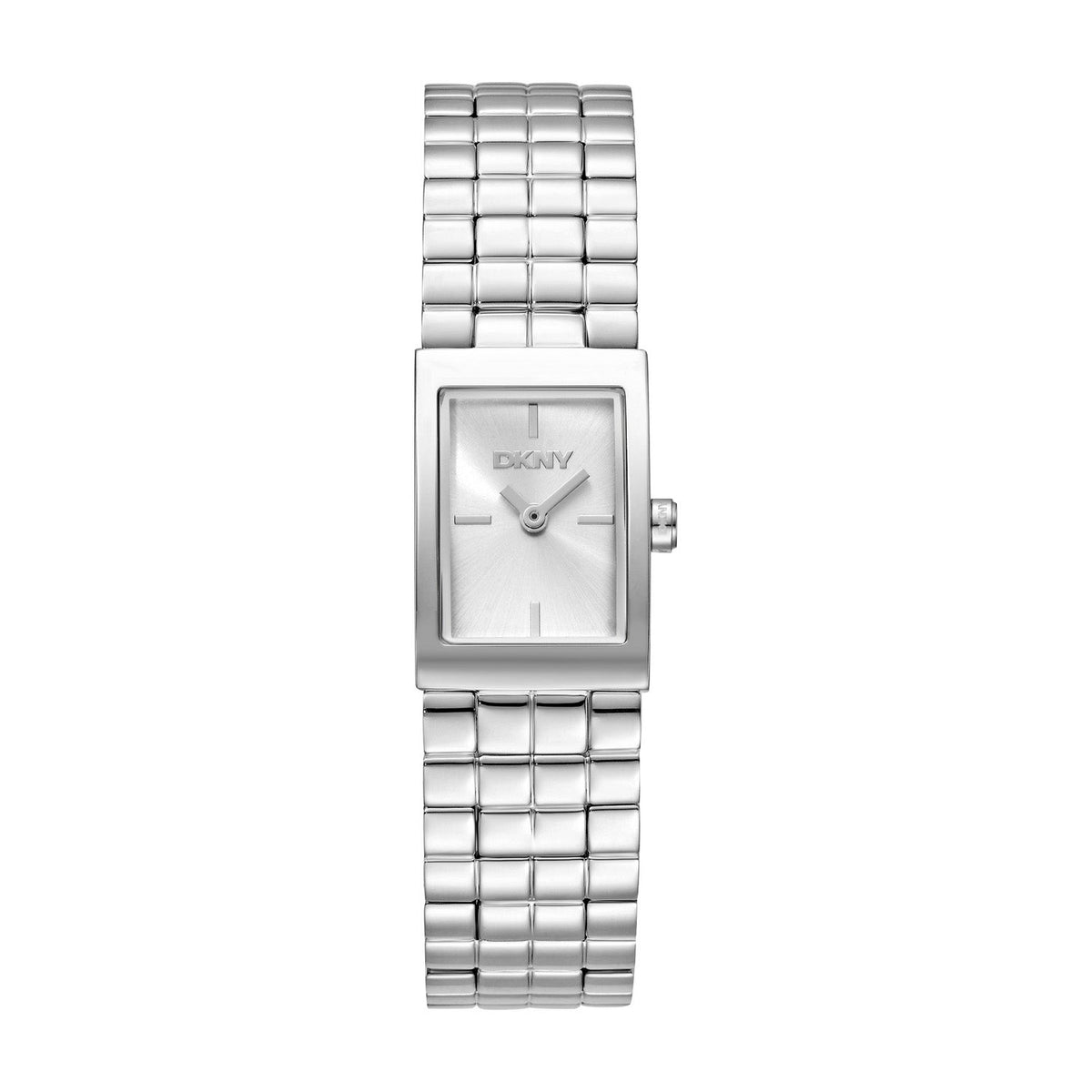 DKNY Signature Shape Silver 17x25.5mm Silver Dial Womens Watch DK1L172M0015