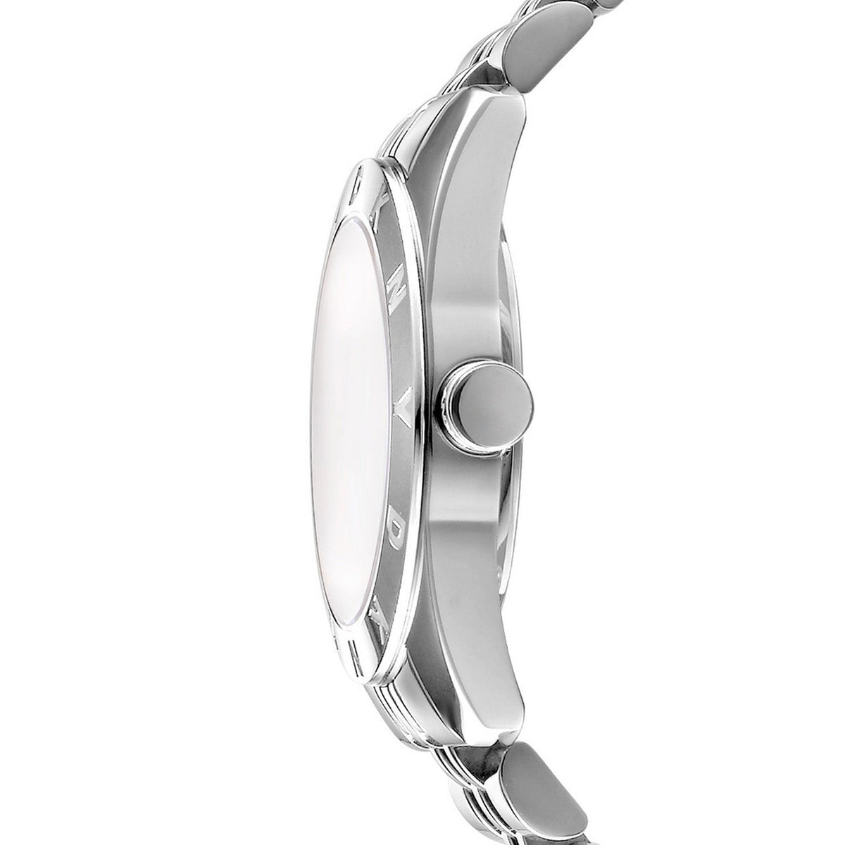 DKNY Logo Blue Dial Silver Steel Womens Watch DK1L185M0225 view 3