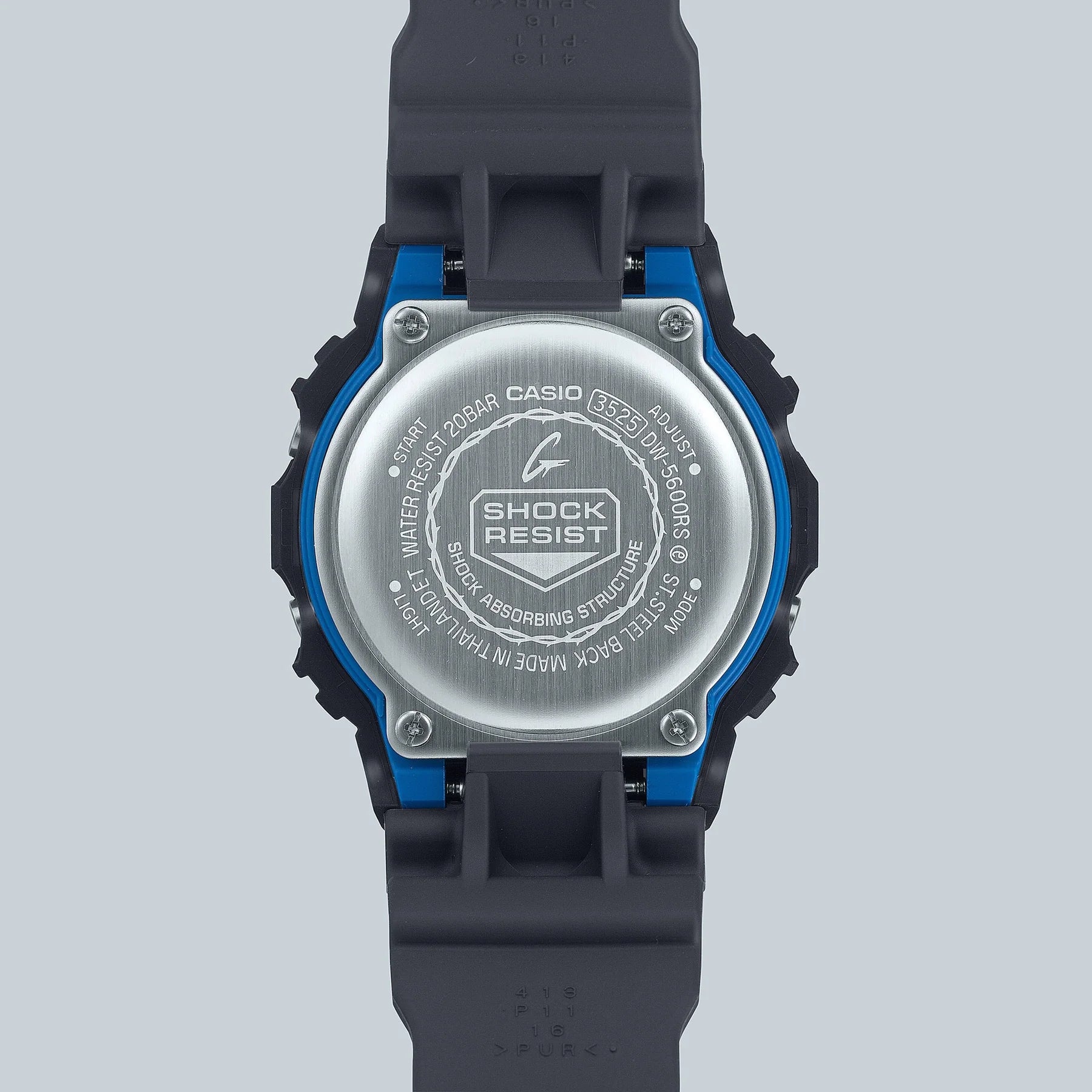 G-Shock 5600 Rose-Themed with Blue Bezel DW5600RS-8D