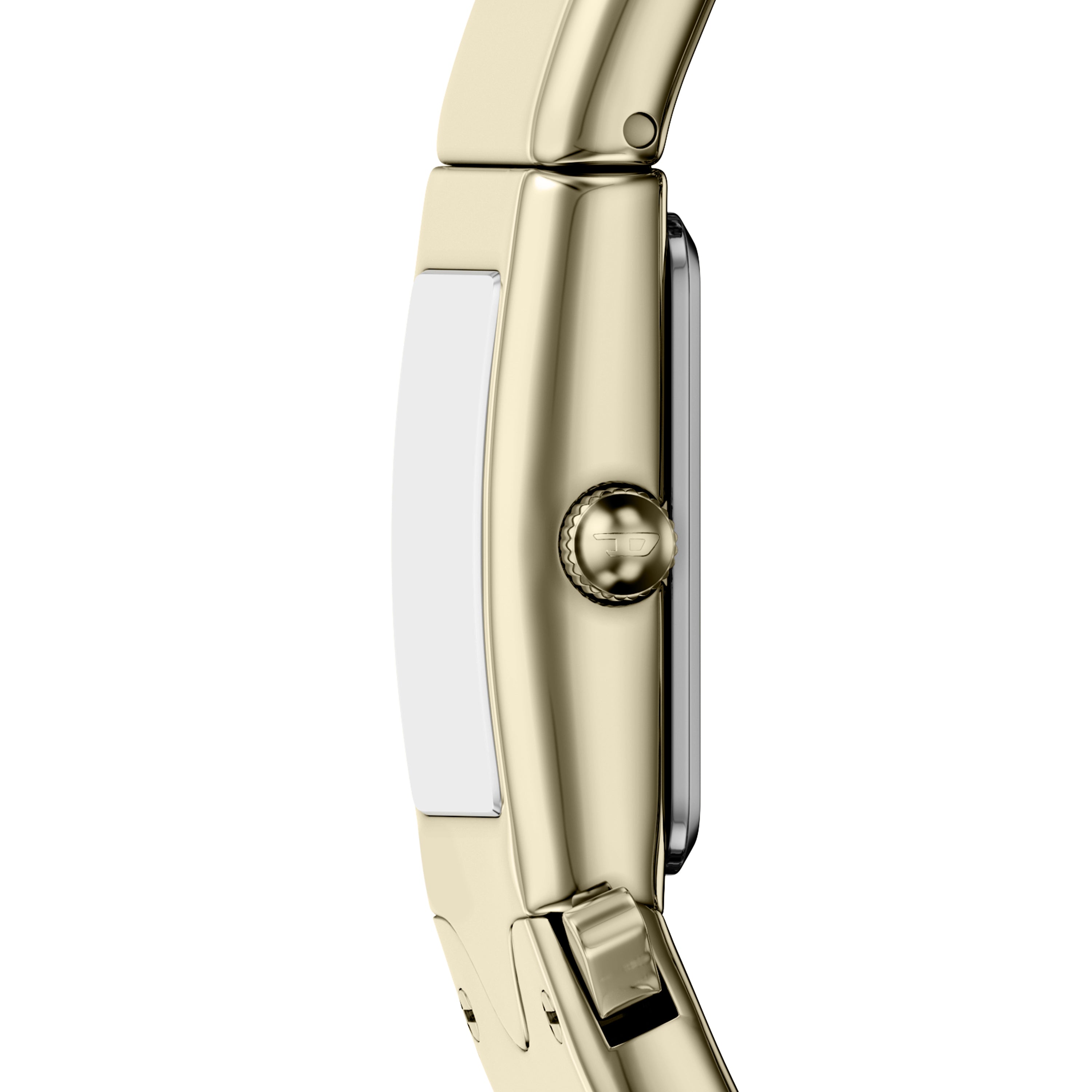 Diesel Closer Gold Dial Stainless Steel Watch DZ2235