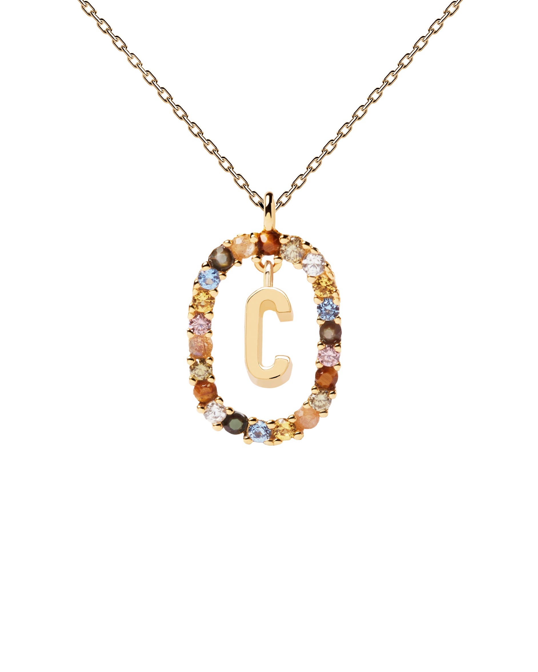 PDPAOLA Letter C Necklace